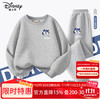 迪士尼 童装儿童秋季套装新款宽松显瘦男童运动秋装上衣时尚百搭女童裤子
