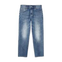 JACK&JONES 杰克·琼斯（JACK&JONES）25年男装秋季直筒牛仔裤男高弹力简约宽松潮流休闲裤子品牌男裤 153 中牛仔蓝-非凉感1 宽松直筒，卡码拍小 32 175 W32/L32