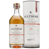 欧摩(AULTMORE)行货12年/18年单一麦芽苏格兰威士忌英国洋酒700ml 欧摩15年红宝石玛莎拉桶 700mL 1瓶