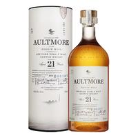 AULTMORE欧摩21年苏格兰洋酒单一麦芽威士忌 700ML英国进口洋酒斯佩赛产区 700ml