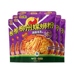 臭宝 柳州螺蛳粉 爆爆浓汤爽版 249g*5袋 广西特产速食