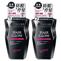 卡蓓诺 防脱育发无硅油洗发水护发素套装 350ml+350ml