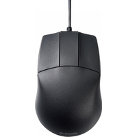 ELECOM 宜丽客 M-CAD01UBBK 有线鼠标 1200DPI 黑色