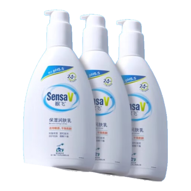  SensaV/敏飞 防过敏舒缓 身体乳套装  600g