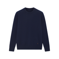 鄂尔多斯 鄂尔多斯1980 秋冬纯羊绒圆领基础款男羊绒衫套衫