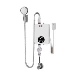 金正 恒温加热 即热式电热水器 漏保插头  白色系 3500W 40L