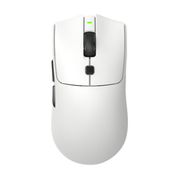 RAWM仁魔SH01电竞游戏鼠标3395热插拔中小手鼠标轻量化三模连接人体工学滑鼠笔记本办公通用 SH01白色【原相3395+热插拔+长续航】
