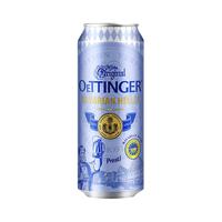 OETTINGER/傲汀格 德国百年品牌 小麦白啤 【庄园精酿】 500mL 18罐 整箱装