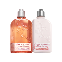 88VIP：欧舒丹 樱花身体乳250ml+沐浴露250ml+赠（中纸袋+6*35ml樱花沐浴保湿补水）