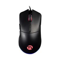 NINGMEI 宁美 GM55 有线鼠标 7200DPI RGB 黑色