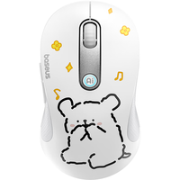 倍思AI智能鼠标 无线鼠标 蓝牙鼠标 AI智能创作 无线星闪鼠标 办公充电静音轻量化人体工学鼠标 【联名充电款】星闪AI鼠标-白