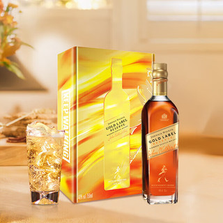 JOHNNIE WALKER尊尼获加金方金牌 苏格兰调和型威士忌 洋酒  金方金牌750ml礼盒