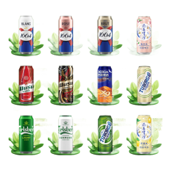 1664凯旋 精酿小麦 桃红啤酒  礼盒装 500mL