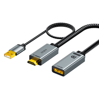 晶华 4K/60hz HDMI转DP转换器