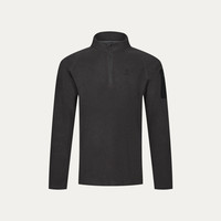Haglöfs火柴棍Micro fleece 1/2 zip户外男女款保暖抓绒衣上衣 男款-磁铁灰 XS
