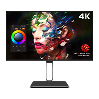 AOC 电脑显示器 27英寸4K 65Wtype-c接口 HDR400 AH-IPS广视角硬屏109% sRGB 专业设计办公旋转升降支架U27U2