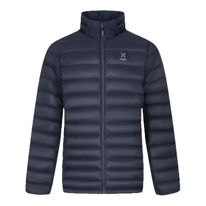 Haglöfs火柴棍Ultralight Down650蓬立领连帽鹅绒排骨羽绒服