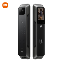 小米 Xiaomi 智能门锁4 Pro 双摄人脸掌静脉猫眼大屏入户家用智能门锁