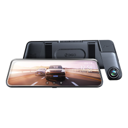 360 M320 行车记录仪 双镜头 64GB 1296P 车充取电版