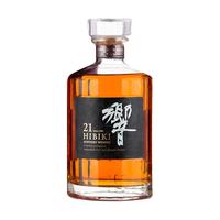 三得利 SUNTORY【瓶瓶保真】日本洋酒宾三得利 SUNTORY响和风调和威士忌 响21年【无盒】700mL