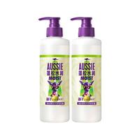 Aussie澳丝袋鼠蓬松水润洗发水无硅油洗发膏去油洗发露套装女