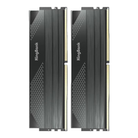金百达（KINGBANK）星刃6000c28 ddr5内存条6400星刃32g16gx2 6800 48g台式机内存条7200游戏电竞高频马甲条64g 星刃黑32G(16Gx2) 8000【C36】A代