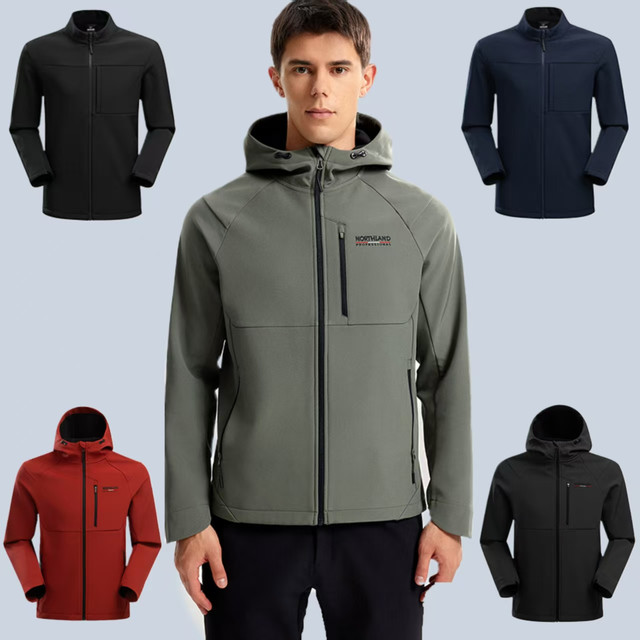 诺诗兰 历山三防软壳衣特氟龙 新增立领款！