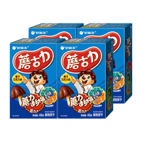 好丽友（orion）蘑古力榛子巧克力味4连包192g 休闲零食饼干蛋糕早餐下午茶 蘑古力榛子巧克力味192g