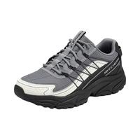 斯凯奇(Skechers)2025年秋季男士户外鞋时尚百搭休闲鞋轻质237748C 黑色/灰色/BKGY 40