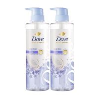 Dove 多芬 蓝风铃 蓬松轻盈花仙子丰盈洗发露洗发水花心瓶470ml*2