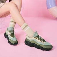 鸿星尔克 【甜心2.0】女鞋秋季薄款透气低帮运动休闲鞋女百搭轻盈运动鞋