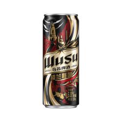 乌苏啤酒 高度  听装 330ml