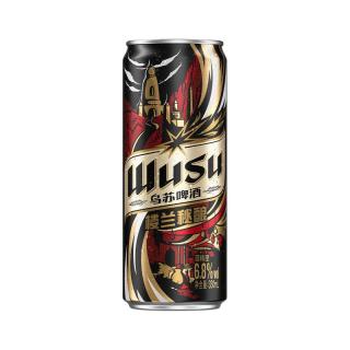 宅家食光：乌苏啤酒 高度  听装 330ml