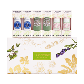 欧舒丹 护手霜套装礼盒30ml*6(乳木果*2+甜扁桃*2+青提*2)法国男女士礼物