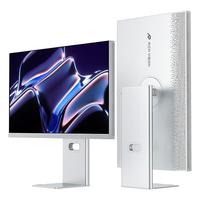 RICHVISION未来视野 27英寸4K显示器果粉屏IPS 10bit  Type-C65W HDR400 低蓝光 专业设计剪辑电脑屏幕 RV200 冰河银