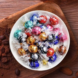 Lindt瑞士莲软心牛奶巧克力1000g散装结婚喜糖年货办公室零食糖果
