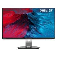PHILIPS 飞利浦 极清系列 258B6QJEB 25英寸 IPS 显示器(2560×1440、60Hz)
