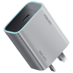 酷态科 30W快充 氮化镓充电器  单Type-C口 单头 灰 30W