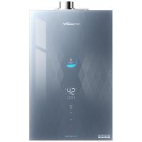 万和 JSQ30-F9D16 一级节能静音 16L 天然气燃气热水器