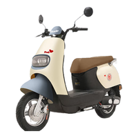 宝岛星海电动摩托车 60V20Ah电池长续航80km复古外观成人高速一键解锁1200W大功率电机 复古蓝 