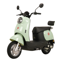 宝岛电动摩托车星辰60V20AH铅酸长续航电动车代步踏板电瓶车外卖电摩复苏绿 复苏绿【续航80km】