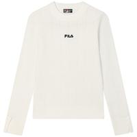 FILA 女装女式针织衫女士时尚修身套头长袖圆领织衫