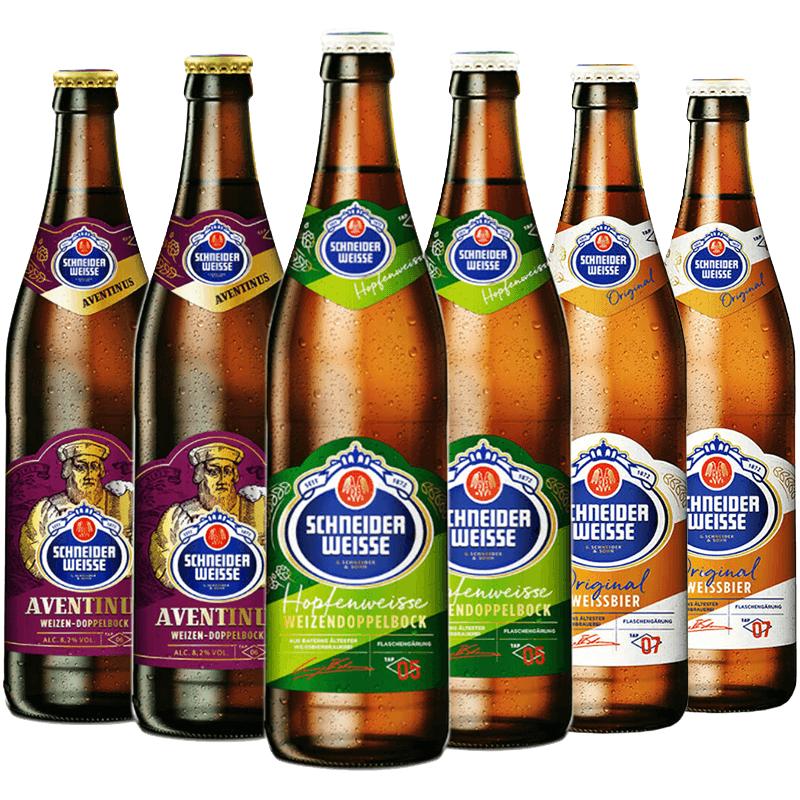  SCHENIDER WEISSE 多花小麦进阶级 德国精酿啤酒  瓶装 500ml