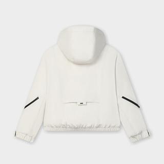 FILA 女装女式时尚棉衣女士休闲宽松连帽保暖长袖外套