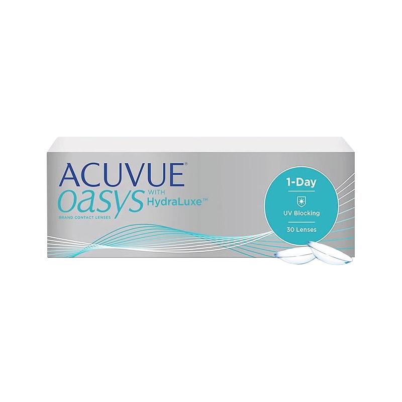 强生安视优 ACUVUE欧舒适日抛30片硅水凝胶小泪片隐形眼镜