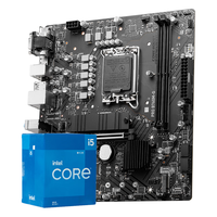 MSI 微星 B760M 搭 英特尔 12代I5 CPU主板套装 PRO B760M-G DDR4 I5 12600KF