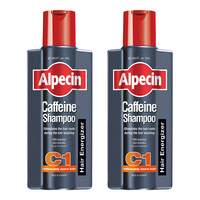 Alpecin欧倍青C1咖啡因控油防脱洗发水德国洗发露无硅油375ml*2