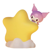 三丽鸥（SANRIO）星星云朵小夜灯手办盲盒三丽鸥公仔玩偶桌面摆件小 库洛米