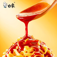 白象火鸡面袋装大辣娇韩式奶油火鸡面整箱批发泡方便面 白象奶油味火鸡面116g*8袋-随机赠2袋