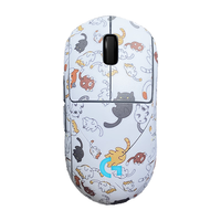  logitech/罗技 无线游戏鼠标+贴纸  GPW一代+百态猫咪贴纸【防汗】